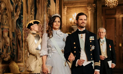Prințesa Sofia a Suediei, fosta Sofia Hellqvist, și soțul ei, Prințul Carl Philip al Suediei, 2024   Casa Regală suedeză jpg