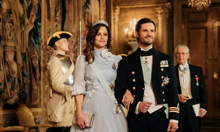 Prințesa Sofia a Suediei, fosta Sofia Hellqvist, și soțul ei, Prințul Carl Philip al Suediei, 2024   Casa Regală suedeză jpg