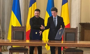 Președinții Ucrainei și României au semnat mai multe acorduri  FOTO Adevărul