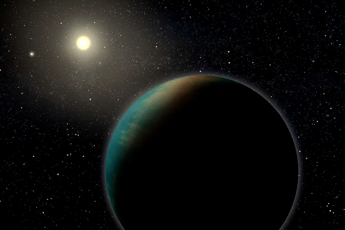 Simulare computerizată a exoplanetei TOI 1452 b Foto Twitter / CSA
