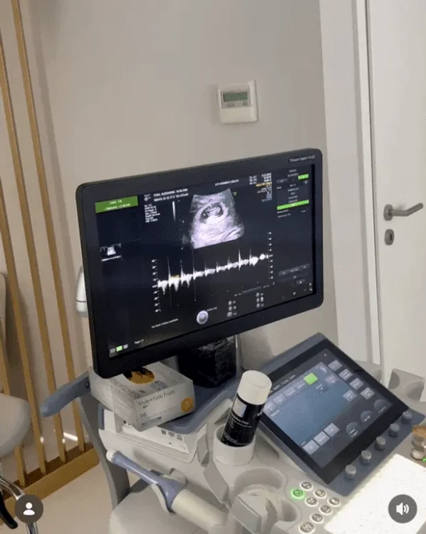 Alexandra Stan, prima ecografie cu copilul / FOTO: Instagram