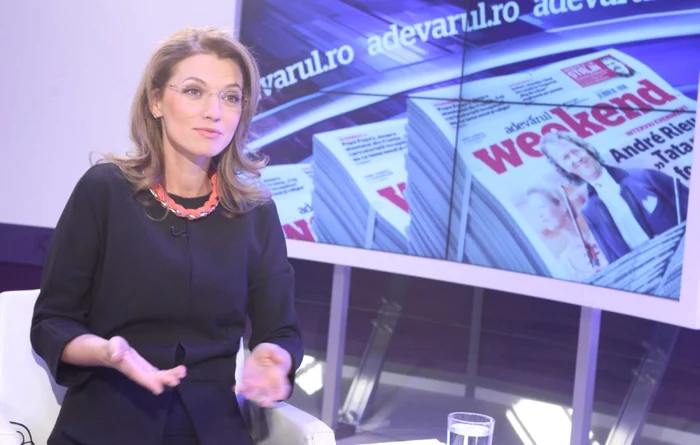 Copreşedintele PNL Alina Gorghiu FOTO Sever Gheorghe