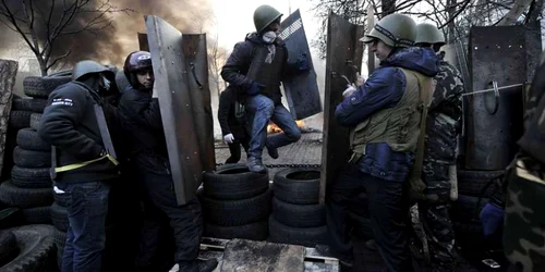 21 februarie - Proteste Kiev -Ucraina FOTO Mediafax/AFP