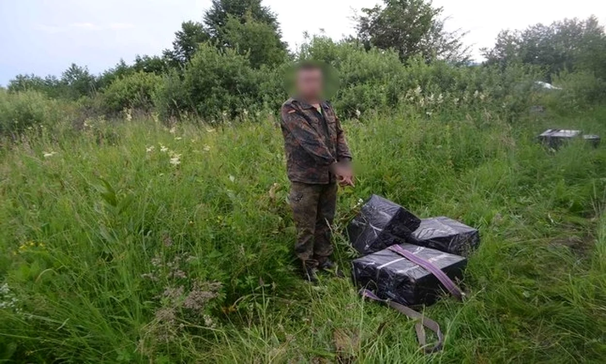 Contrabanda cu ţigări în Maramureş     Foto: ITPF Sighetu Marmaţiei