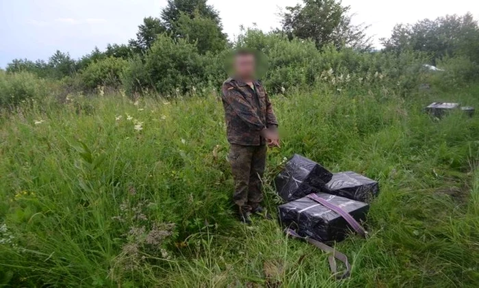 Contrabanda cu ţigări în Maramureş Foto: ITPF Sighetu Marmaţiei