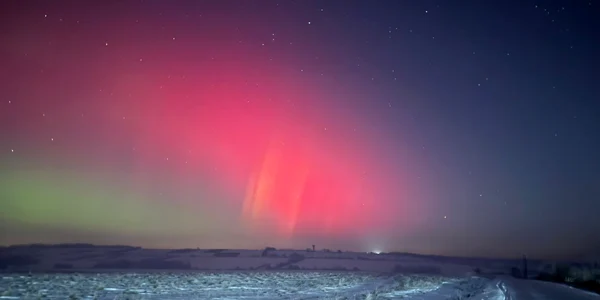 aurora boreala surprinsa in Romania foto Emanuel Coroama png