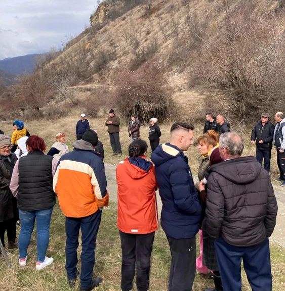 Localnicii din Gureni au participat la o serie de proteste în ultimele zile Foto: Stirile Pro Tv