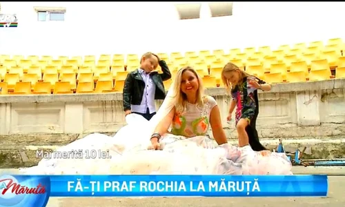 Mihaela Cernea alături de copiii săi jpeg