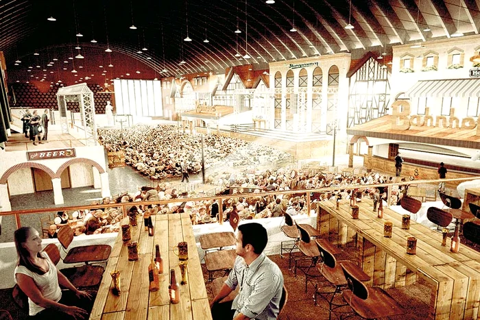 
    Aşa va arăta  Berăria H,  cea mai mare  din estul Europei (Fotografii: Roberto Sălceanu)  