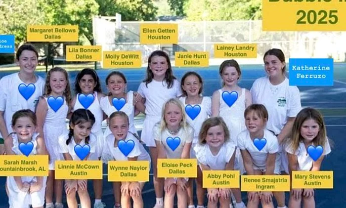 Fetele se aflau în Camp Mystic, în momentul în care au fost surprinse de apă FOTO: Instagram