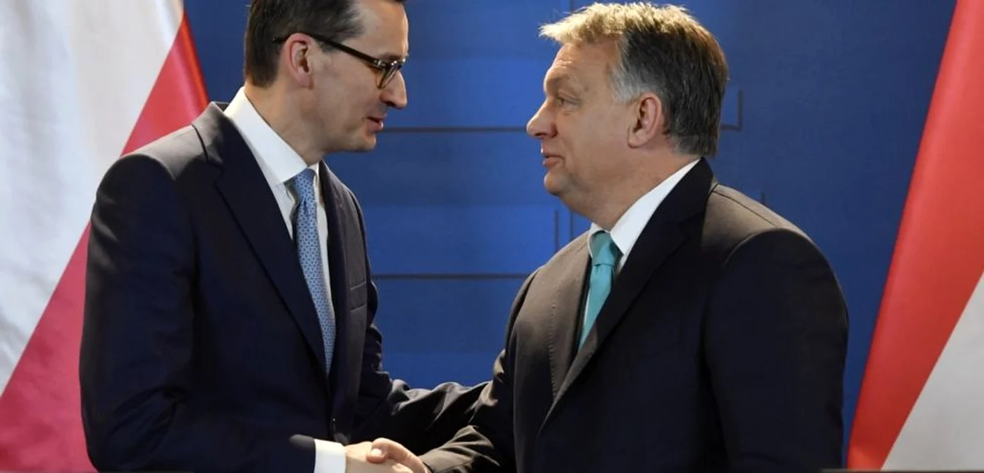 Premierii Poloniei si Ungariei