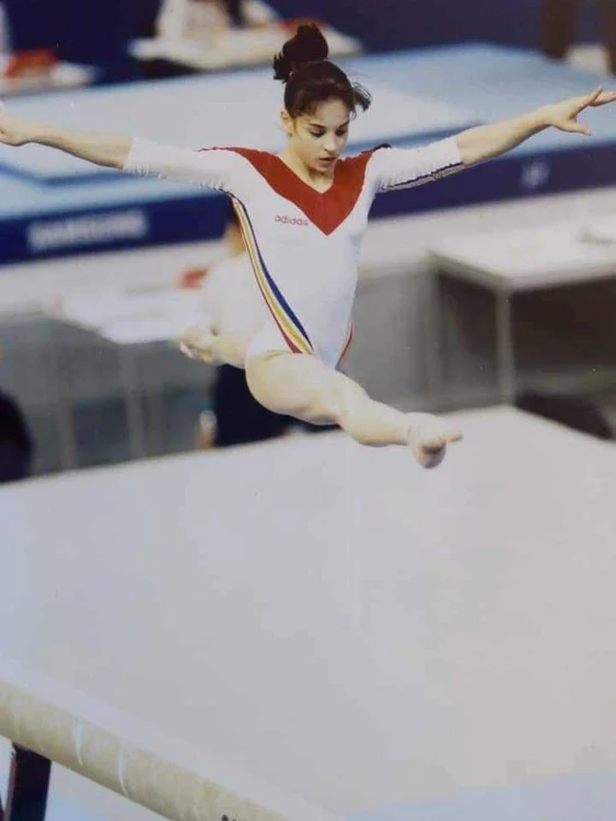 Gimnasta Corina Ungureanu FOTO: Adevărul (arhivă)
