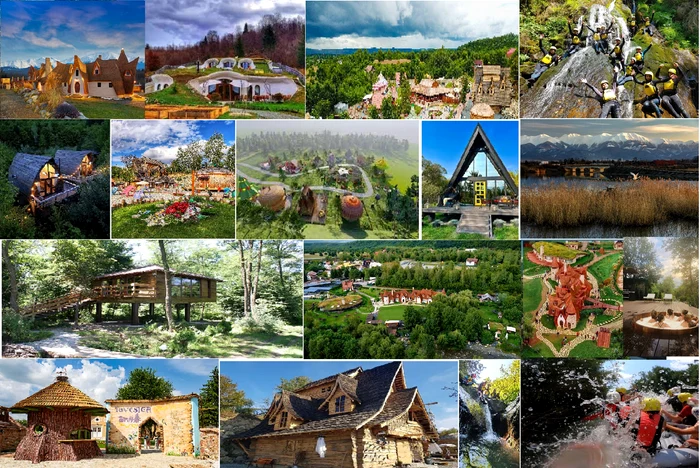 Valea Porumbacului din Sibiu și atracțiile sale Foto Colaj