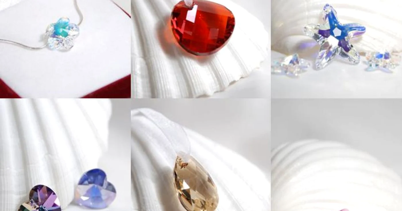 Pandantive Nesih’ Art, din cristale Swarovski 