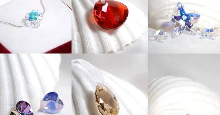 Pandantive Nesih’ Art, din cristale Swarovski 