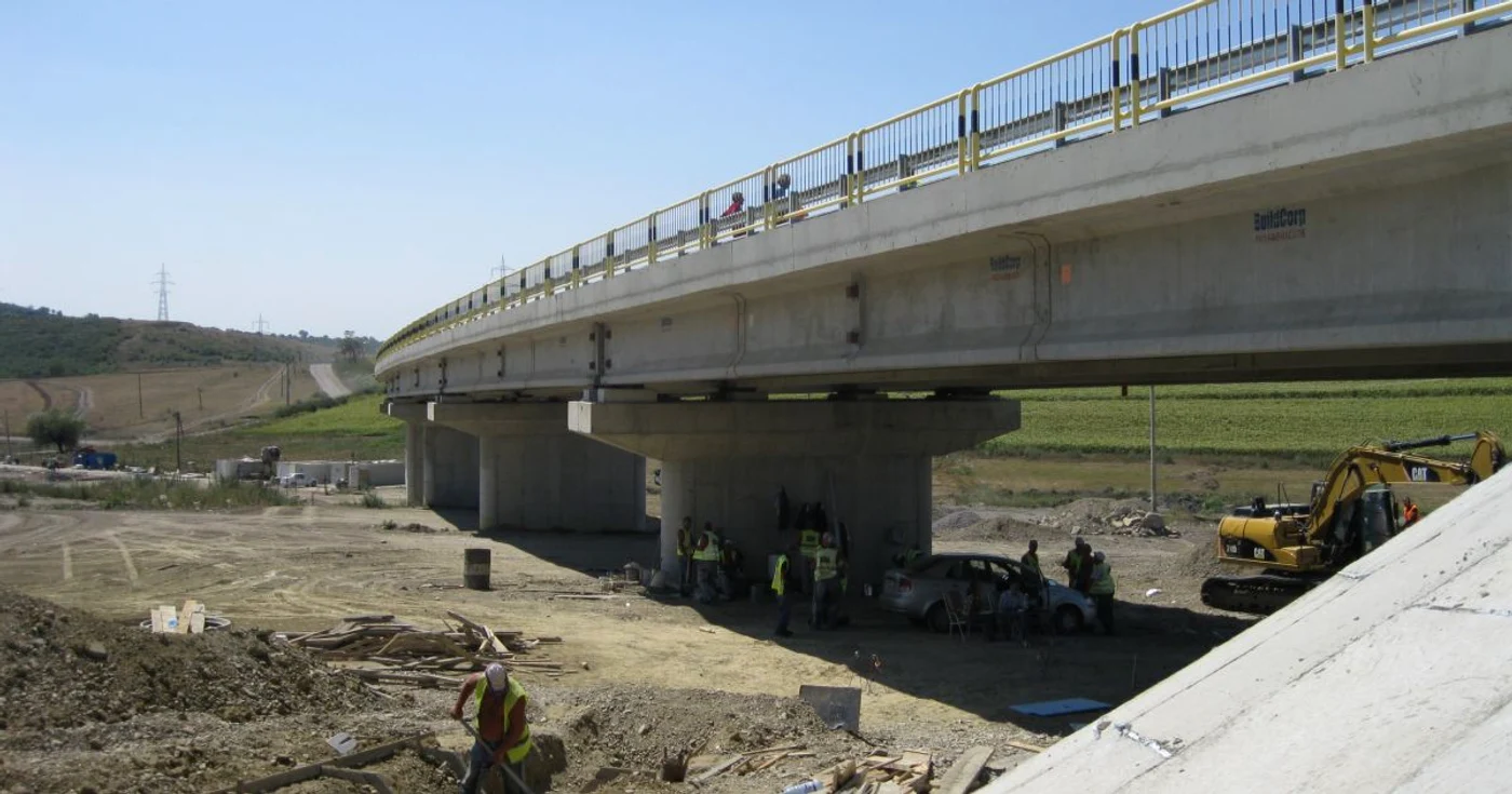 Viaduct de pe centura Iaşiului