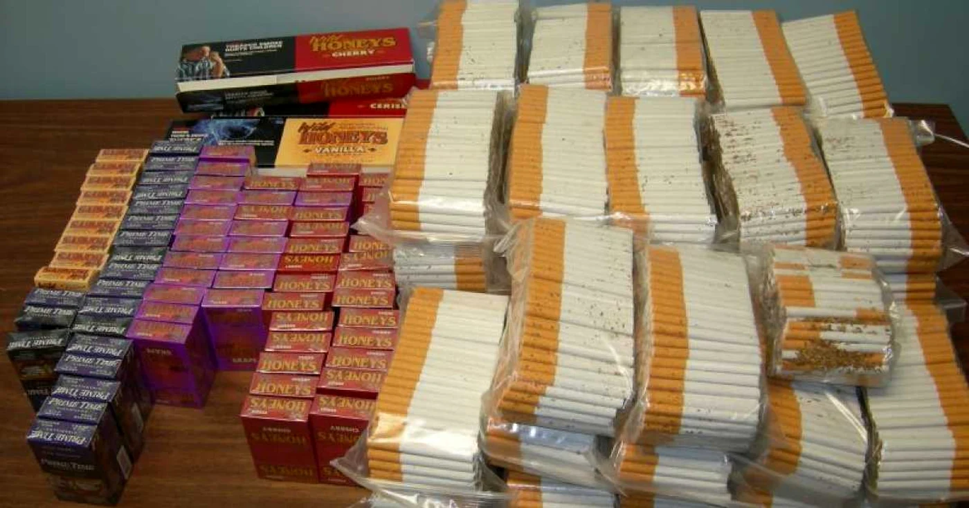 Ţigările au fost confiscate de jandarmi