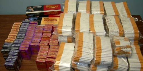 Ţigările au fost confiscate de jandarmi