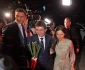 Mirabela Grădinaru și Nicușor Dan, apariție elegantă la nunta lui Alexandru Nazar