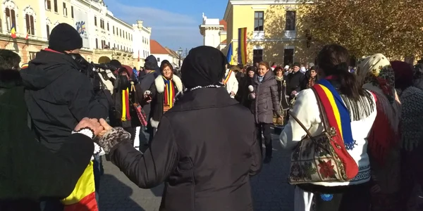 Cântec patriotic la Alba Iulia