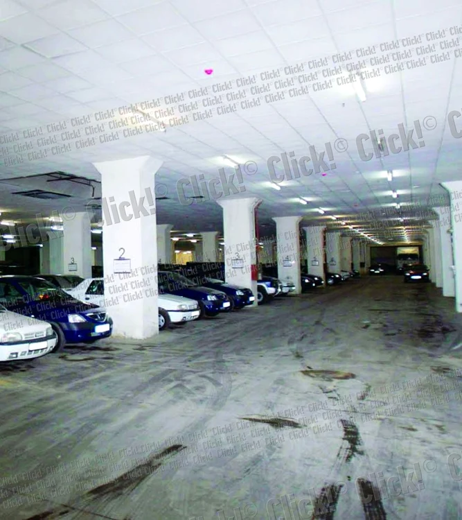 Accidentul s-a petrecut în parcarea subterană a Palatului Parlamentului