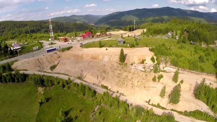 Consiliul Județean Suceava construiește o groapă de gunoi în masivul Giumalău, în pasul Mestecăniș