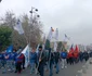 Nou protest al sindicaliștilor Foto: Click!