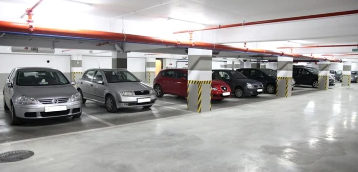 Parkingul de lângă Sala Polivalentă din Cluj are peste 300 de locuri. FOTO: Adevărul