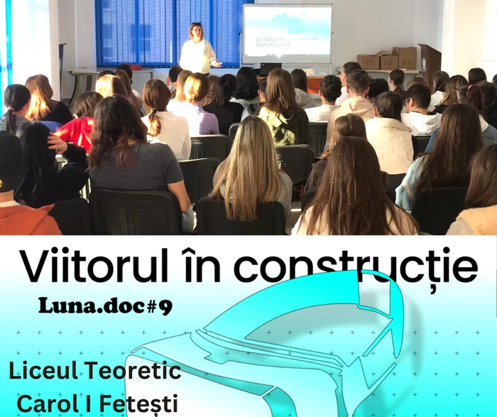 Luna.doc9 a ajuns în zeci de școli din țară FOTO: Facebooc/Asociația Bloc Zero