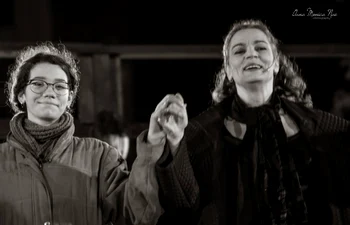 Maia Morgenstern, pe aceeași scenă cu fiica ei, Cabiria jpeg