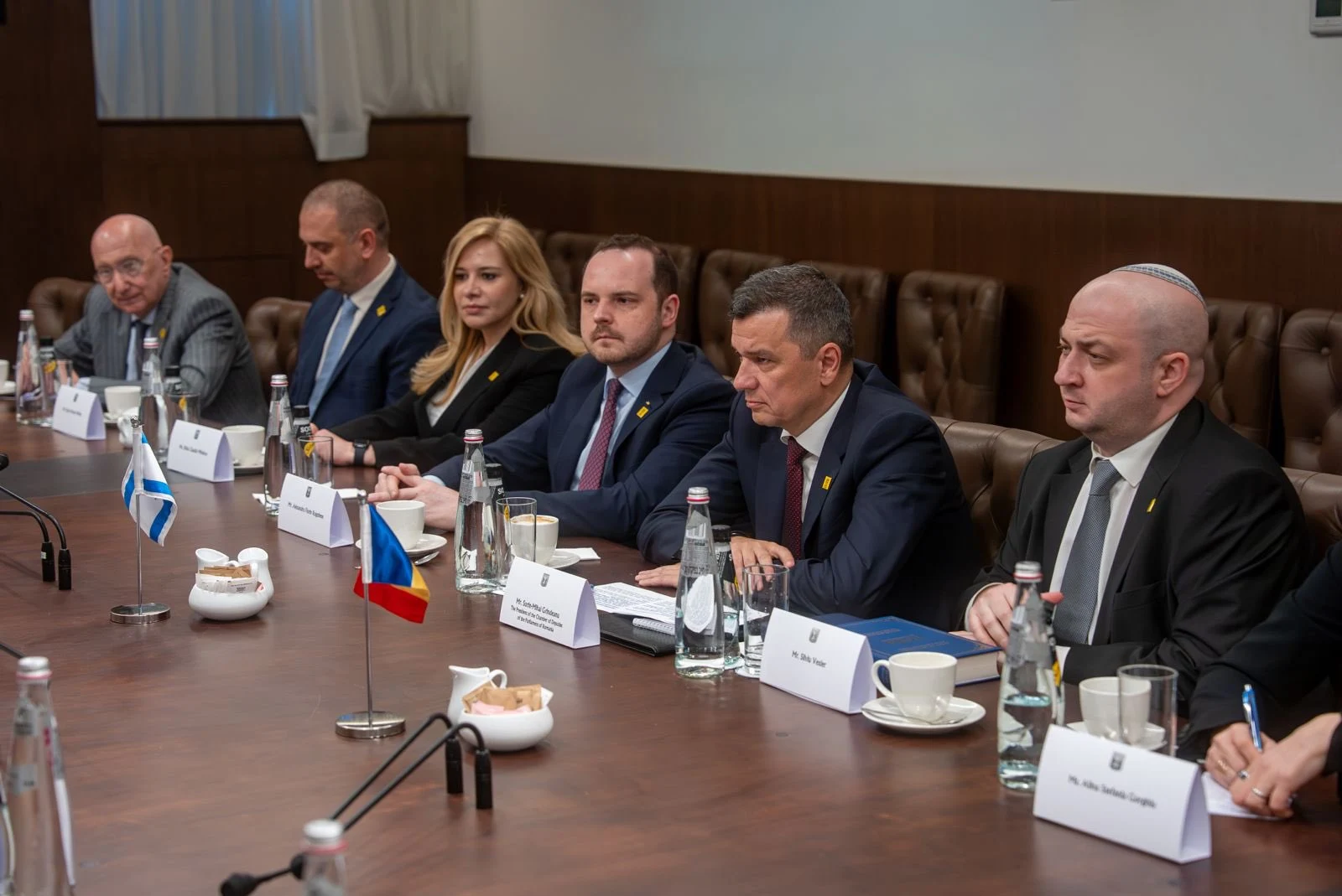 Sorin Grindeanu, primit la Ierusalim de premierul Benjamin Netanyahu. „Am convenit să accelerăm legăturile economice româno-israeliene”