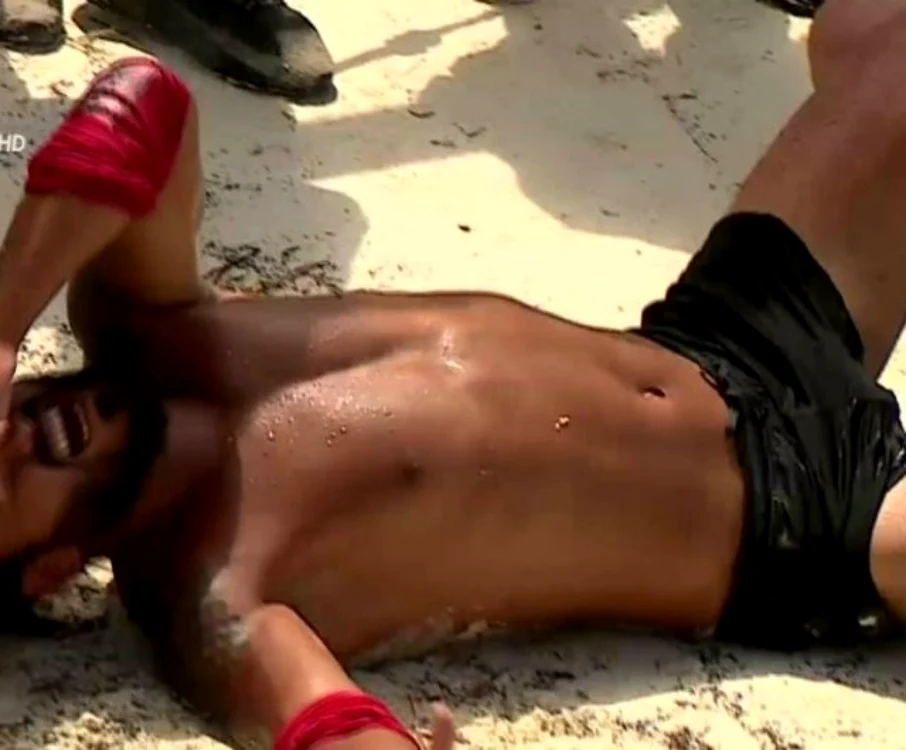 Accidentarea lui Jador la Survivor / FOTO captură video Kanal D