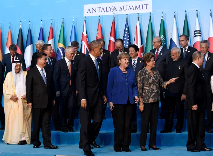 Barack Obama și Angela Merkel, printre participanții la Summitul G20 din Turciafoto: AP