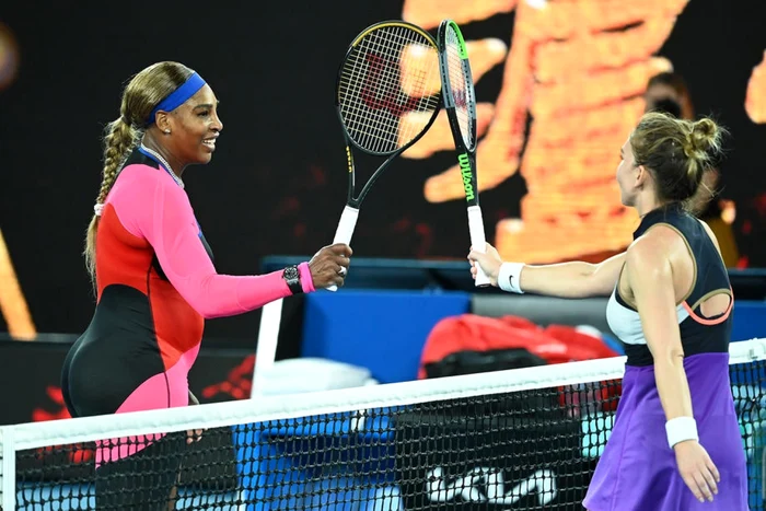 Serena Williams și Simona Halep FOTO EPA-EFE
