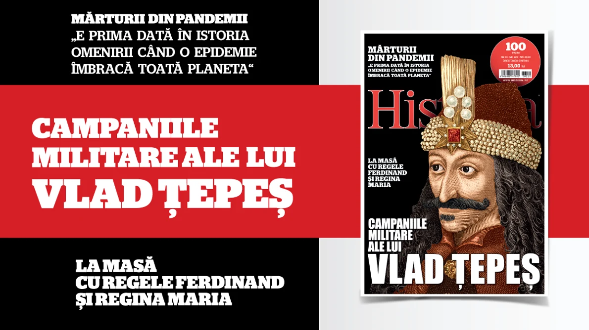 A apărut ediția de mai a revistei Historia/ SUMAR png