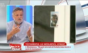 Regizorul Ioan Cărmăzan a vorbit la Happy Hour despre viaţa lui Sergiu Nicolaescu (captură: PRO TV) jpeg