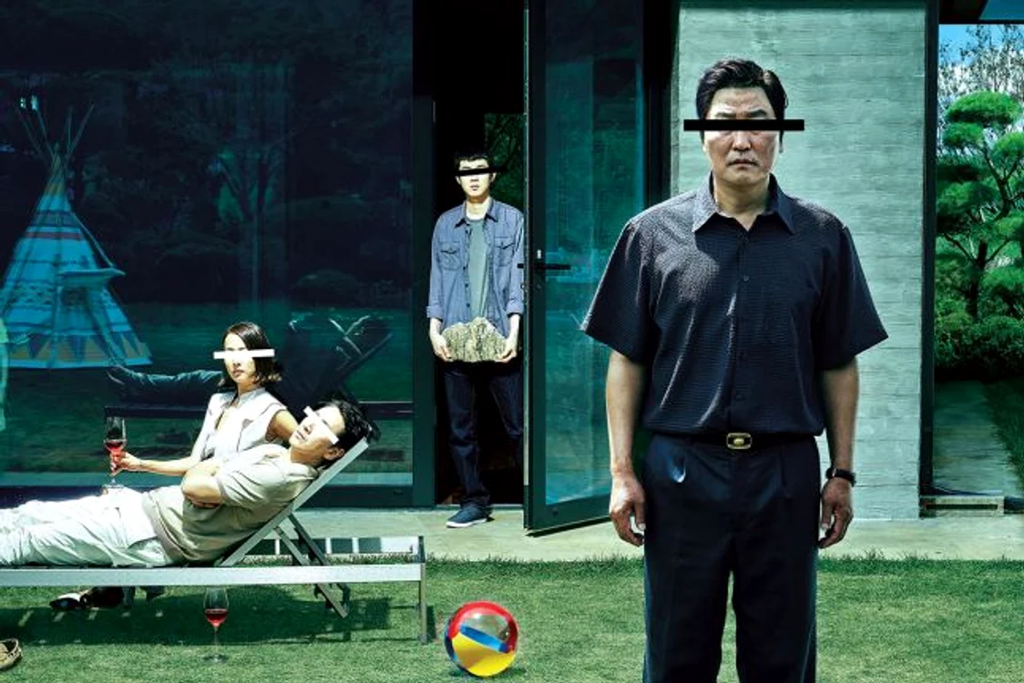 
    Posterul oficial al filmului "Parasite"  