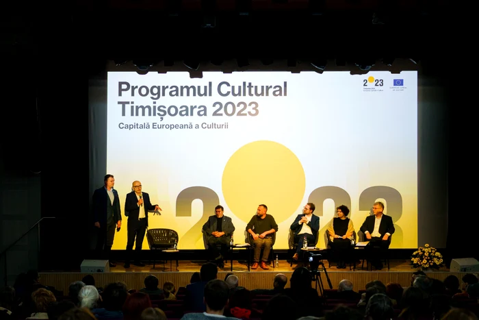 Prezentarea programului Capitalei Culturale Europene FOTO Timișoara 2023