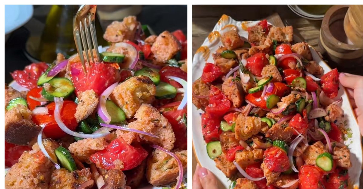 Salată de vară rapidă, sățioasă și aromată. Ingredientul secret care face diferența. VIDEO