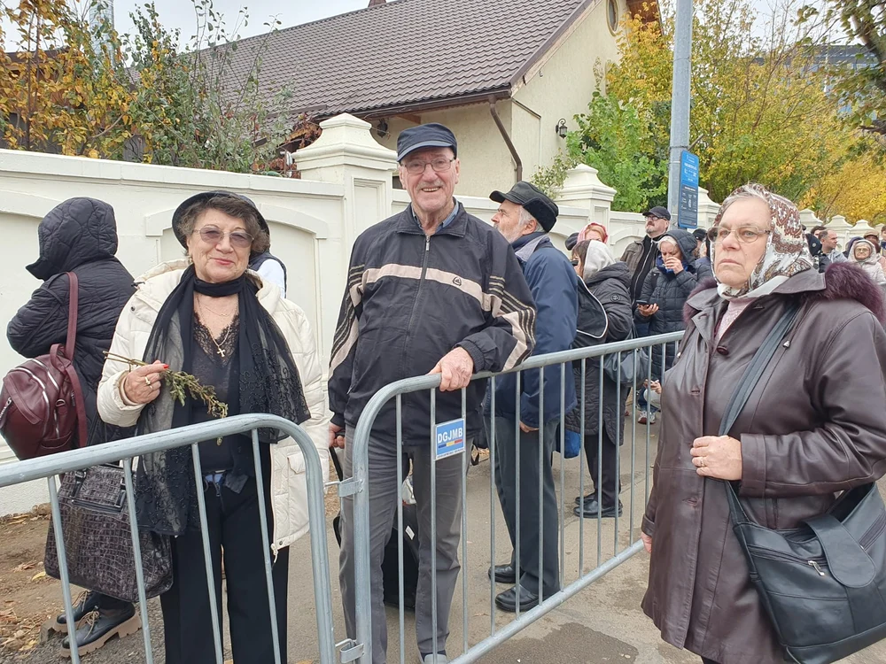 Soţii Cecilia şi Ion Fântână au venit din Constanţa