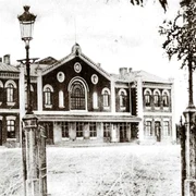 Calendar 31 octombrie: 1869   La Gara Filaret, a avut loc inaugurarea oficială a „întâiul drum de fier românesc“, calea ferată București Giurgiu jpeg