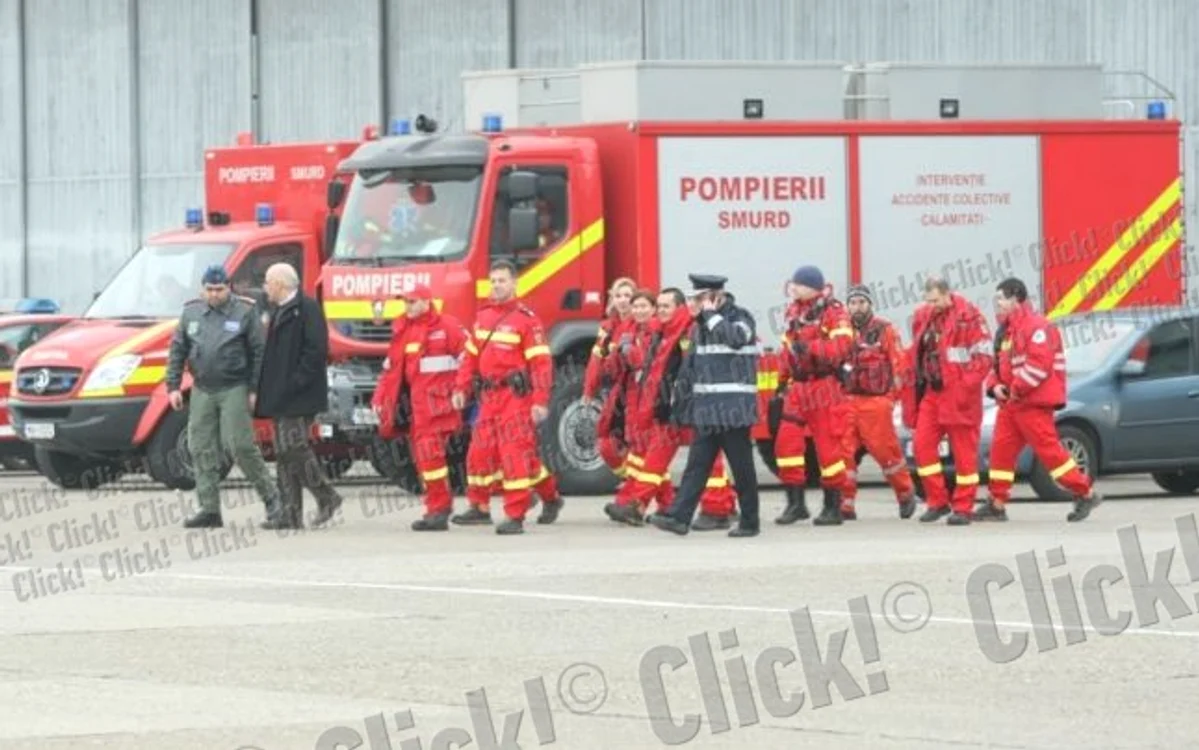 Avionul a plecat în această dimineaţă (foto: Marian Iliescu)