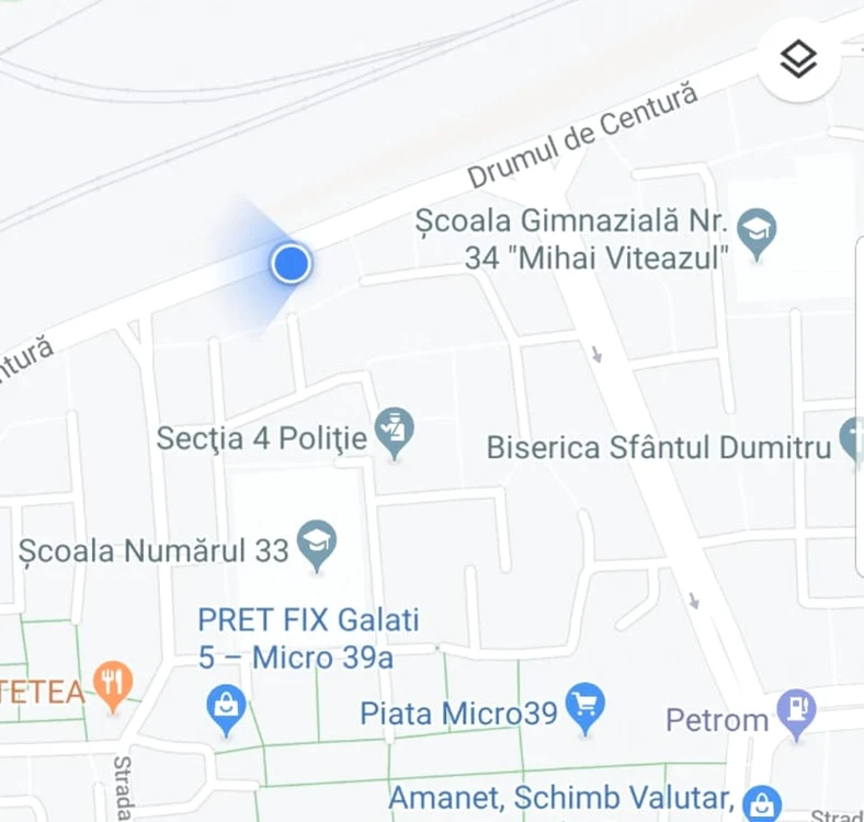 evacuare bloc pompieri Galati 2