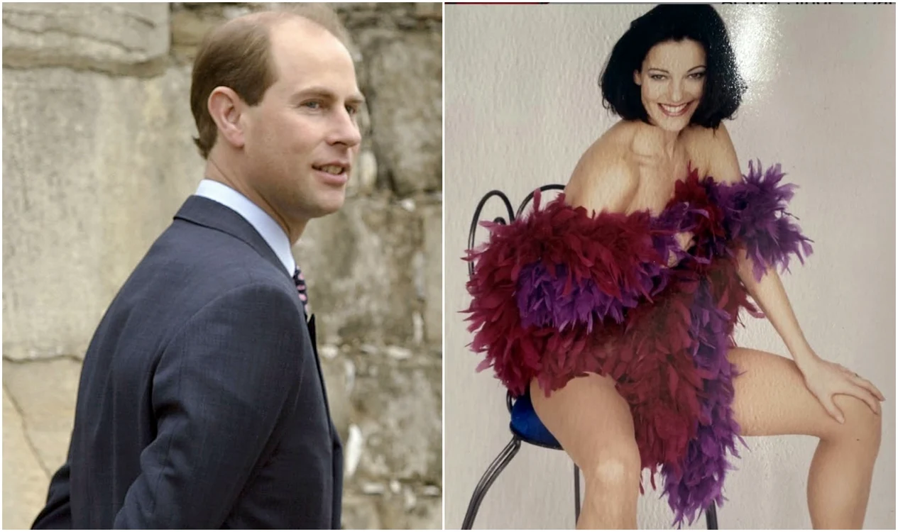 Prințul Edward și actrița Ruthie Henshall   FOTO Profimedia jpg