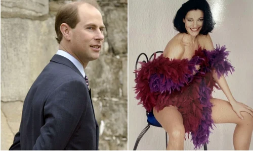 Prințul Edward și actrița Ruthie Henshall FOTO Profimedia jpg