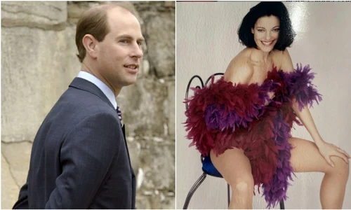 Prințul Edward și actrița Ruthie Henshall   FOTO Profimedia jpg