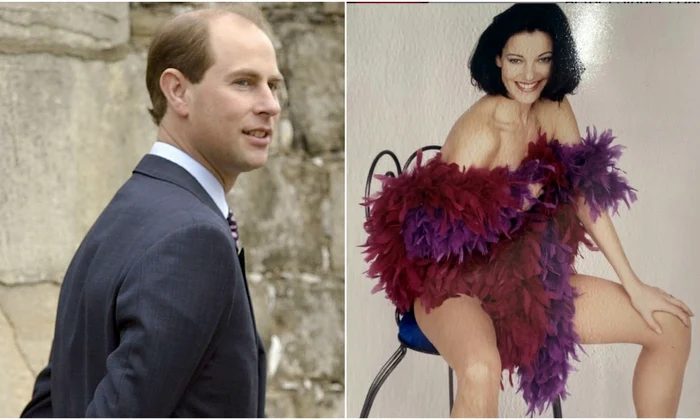 Prințul Edward și actrița Ruthie Henshall   FOTO Profimedia jpg