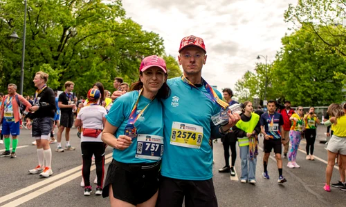 Ana și Victor, implicați în misiuni umanitare FOTO: Habitat for Humanity România