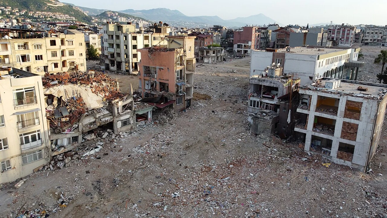  Orașul Antakya, după cutremurul din 2023
