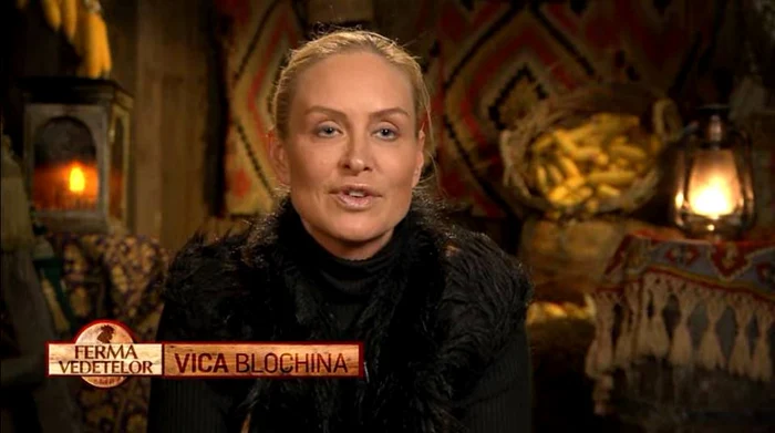 
    Vica Blochina a rămas la Ferma VedetelorFoto: captură Pro TV  
